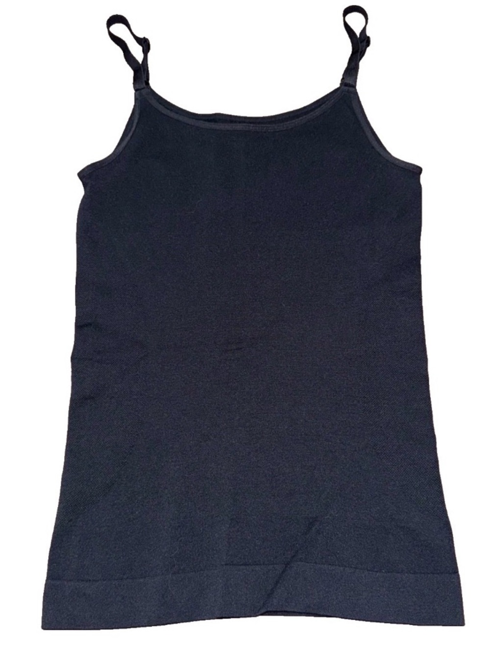 Shapermint Essentials Scoopneck Cami Medium Black Lounge Minimalist Shapewear